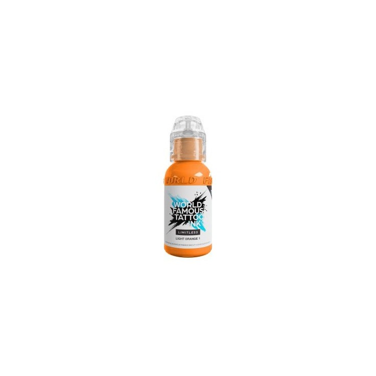 LIGHT ORANGE 1 - World Famous Limitless - 30ml - Colore Tattoo REACH LIGHT ORANGE 1 - World Famous Limitless - 30ml - Colore Tattoo REACH