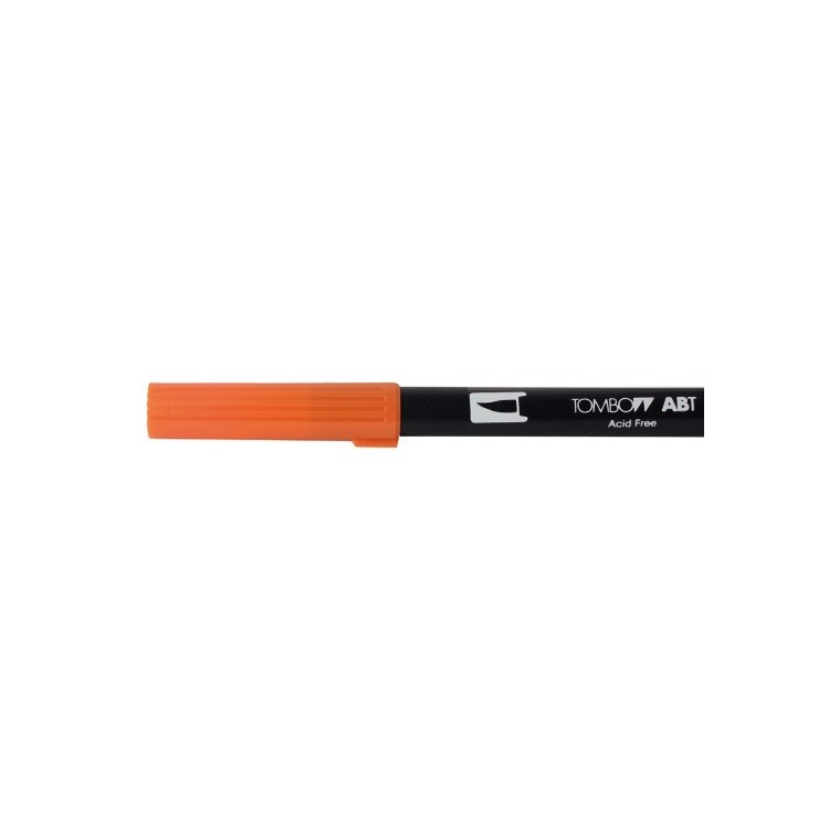 Pennarello Tombow Dual Brush RED (Arancione Scuro) - 905 Pennarello Tombow Dual Brush RED (Arancione Scuro) - 905
