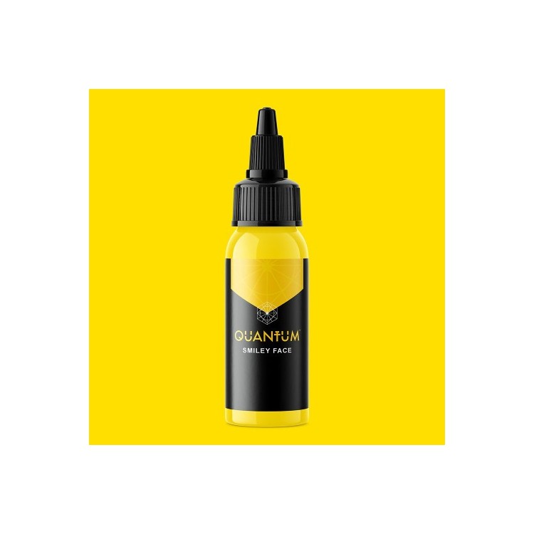 SMILEY FACE - Gold Label Quantum Tattoo Ink - 30ml - Conforme REACH SMILEY FACE - Gold Label Quantum Tattoo Ink - 30ml - Conforme REACH