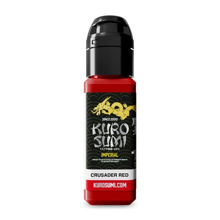 CRUSADER RED - Kuro Sumi Imperial - 22ml - Colore Tattoo REACH CRUSADER RED - Kuro Sumi Imperial - 22ml - Colore Tattoo REACH