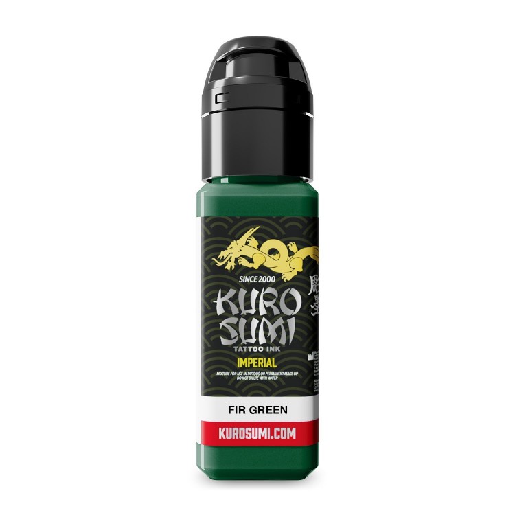 FIR GREEN - Kuro Sumi Imperial - 22ml - Colore Tattoo REACH FIR GREEN - Kuro Sumi Imperial - 22ml - Colore Tattoo REACH