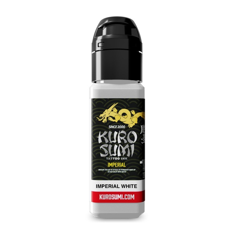 WHITE - Kuro Sumi Imperial - 22ml - Conforme REACH WHITE - Kuro Sumi Imperial - 22ml - Conforme REACH