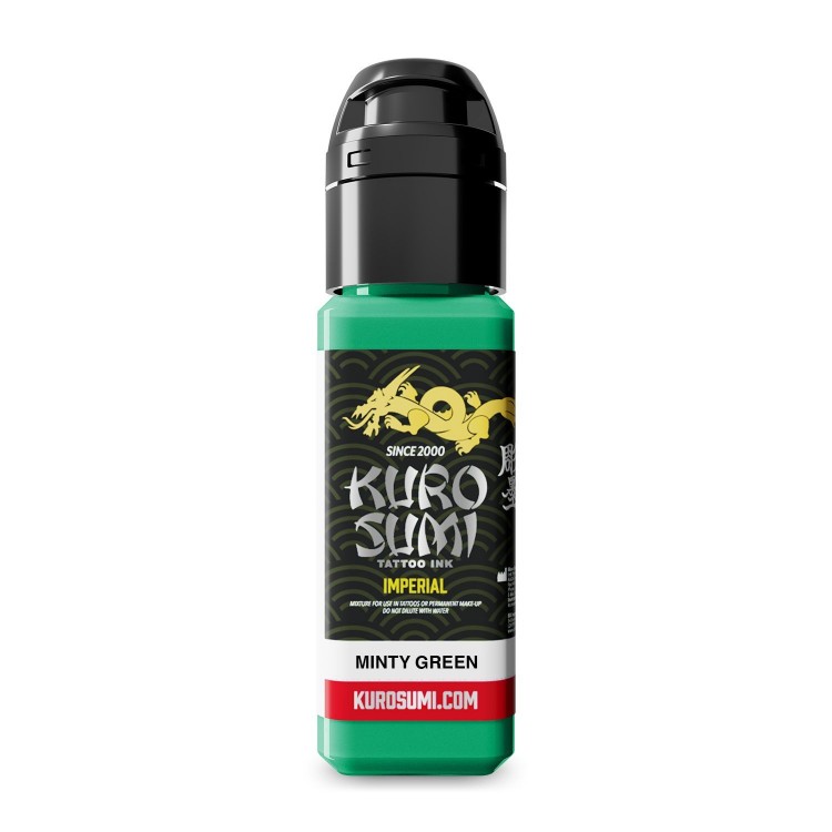 MINTY GREEN - Kuro Sumi Imperial - 22ml - Conforme REACH MINTY GREEN - Kuro Sumi Imperial - 22ml - Conforme REACH