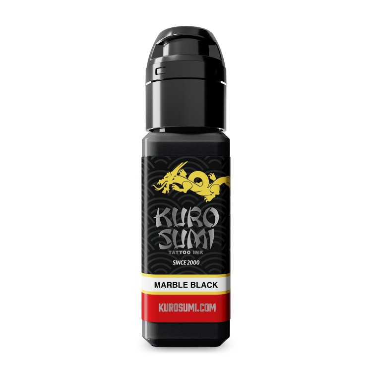 MARBLE BLACK - Kuro Sumi Imperial - 44ml - Colore Tattoo REACH MARBLE BLACK - Kuro Sumi Imperial - 44ml - Colore Tattoo REACH