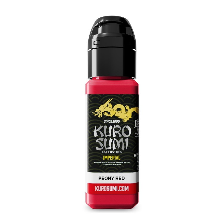 PEONY RED - Kuro Sumi Imperial - 22ml - Conforme REACH