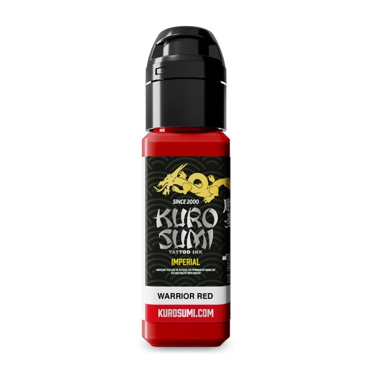 WARRIOR RED - Kuro Sumi Imperial - 22ml - Conforme REACH WARRIOR RED - Kuro Sumi Imperial - 22ml - Conforme REACH