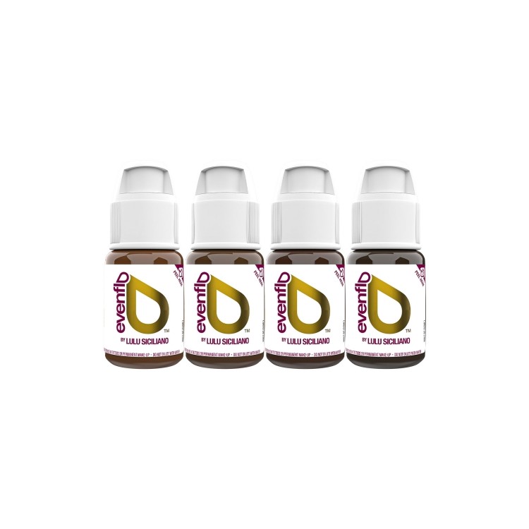 Evenflo BLONDE 2 BRUNETTE Set - Perma Blend Luxe - 4x15ml - Conforme REACH Evenflo BLONDE 2 BRUNETTE Set - Perma Blend Luxe - 4x15ml - Conforme REACH