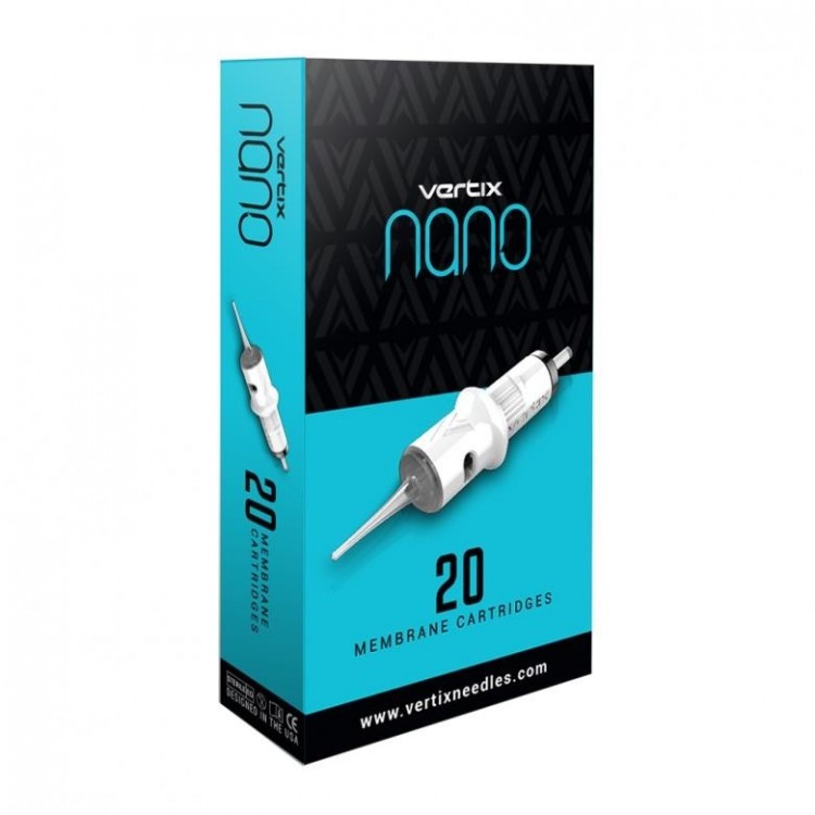07 RS (Round Shader) 0,25mm - Cartucce Vertix NANO - Aghi PMU - 20pz. 07 RS (Round Shader) 0,25mm - Cartucce Vertix NANO - Aghi PMU - 20pz.