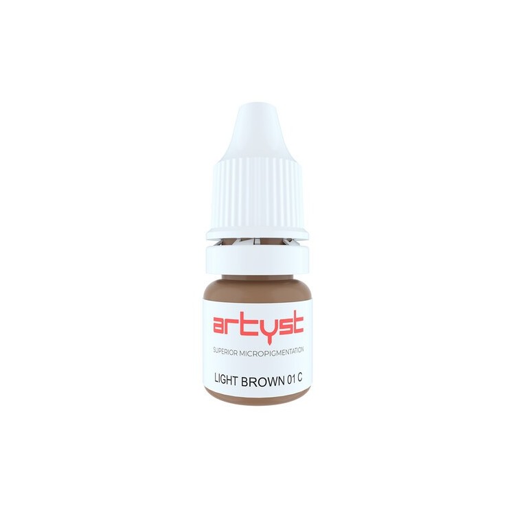 LIGHT BROWN 01 C (Freddo) - Artyst - 10ml - Conforme REACH LIGHT BROWN 01 C (Freddo) - Artyst - 10ml - Conforme REACH