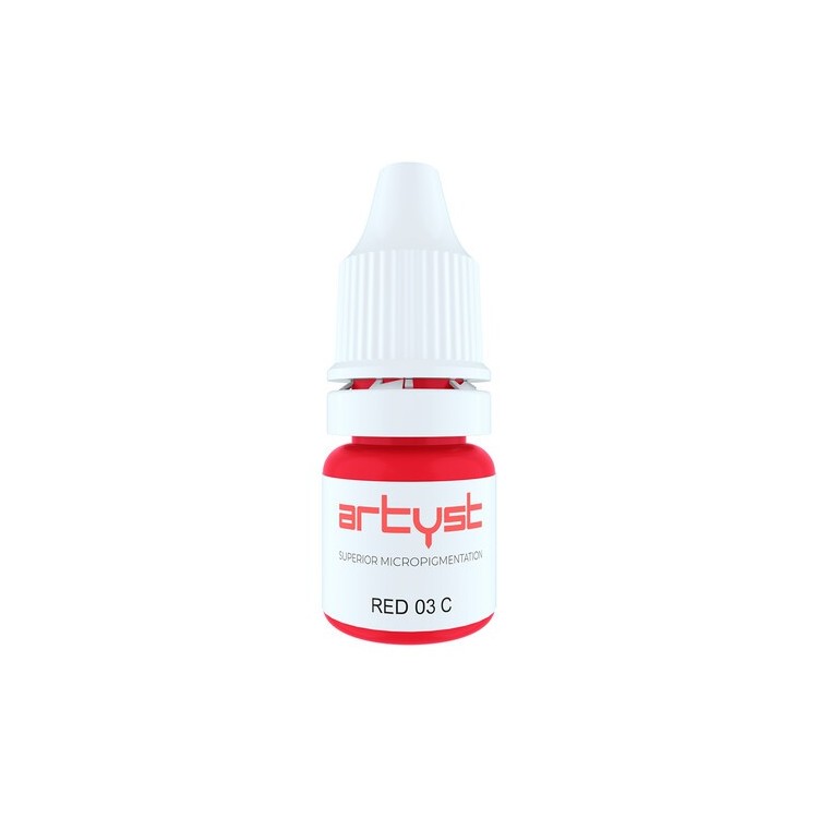 RED 03 C - Artyst - 10ml - Pigmento PMU REACH RED 03 C - Artyst - 10ml - Pigmento PMU REACH