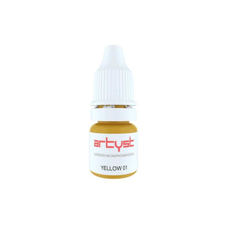 YELLOW 01 (Sopracciglia) - Artyst - 10ml - Conforme REACH YELLOW 01 (Sopracciglia) - Artyst - 10ml - Conforme REACH