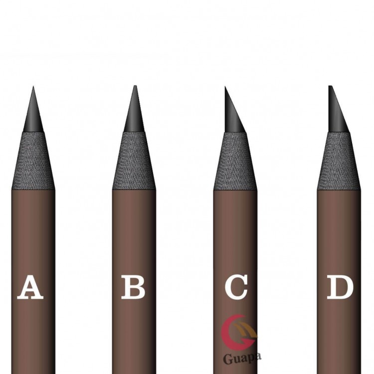 Coprimatite In Vera Pelle Angus Stoke – 3 Pezzi Marroni, Fatti A Mano In Pelle Di Bufalo, Prolunga Per Matita 7,5 Cm