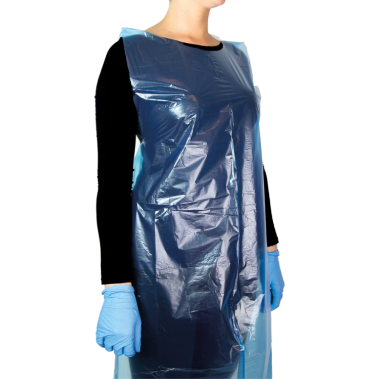 Grembiuli Monouso BLU - 100pz. Grembiuli Monouso BLU - 100pz.
