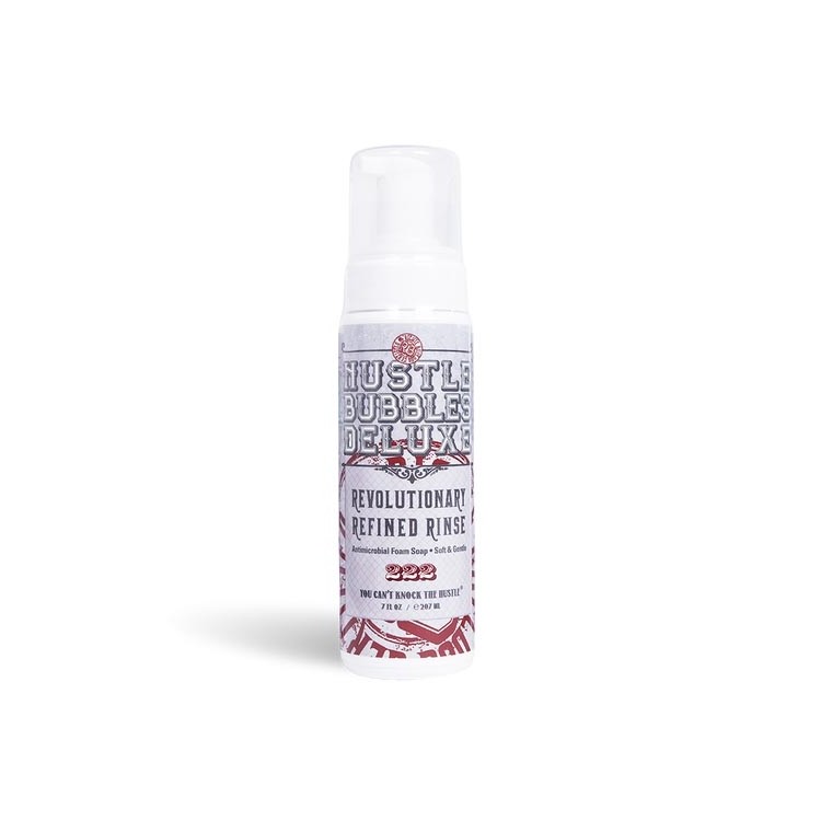 HUSTLE BUBBLES DELUXE - Schiuma Detergente Antimicrobica - 207ml HUSTLE BUBBLES DELUXE - Schiuma Detergente Antimicrobica - 207ml
