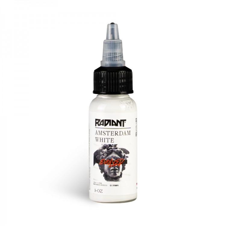 AMSTERDAM WHITE - Radiant Colors - 30ml - Conforme REACH AMSTERDAM WHITE - Radiant Colors - 30ml - Conforme REACH