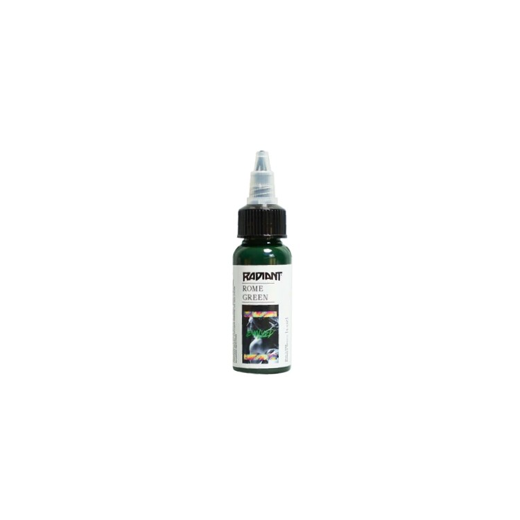 ROME GREEN - Radiant Colors - 30ml - Colore Tattoo REACH ROME GREEN - Radiant Colors - 30ml - Colore Tattoo REACH