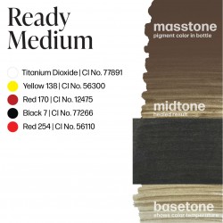 READY MEDIUM  - Perma Blend Luxe - 15ml - Pigmento PMU REACH