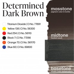 DETERMINED DARK BROWN - Perma Blend Luxe - 15ml - Conforme REACH