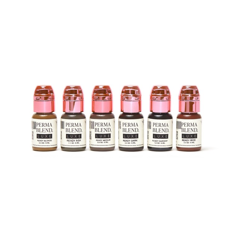 READY, SET, GO Pre-Modified Set - Perma Blend Luxe - 6x15ml - Pigmenti PMU REACH READY, SET, GO Pre-Modified Set - Perma Blend Luxe - 6x15ml - Pigmenti PMU REACH