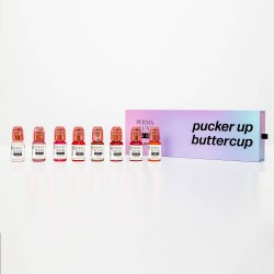 PUCKER-UP BUTTERCUP Set  - Perma Blend Luxe - 8x15ml - Pigmenti PMU REACH