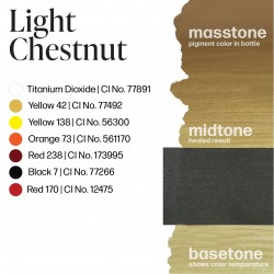 LIGHT CHESTNUT - Perma Blend Luxe - 15ml - Conforme REACH
