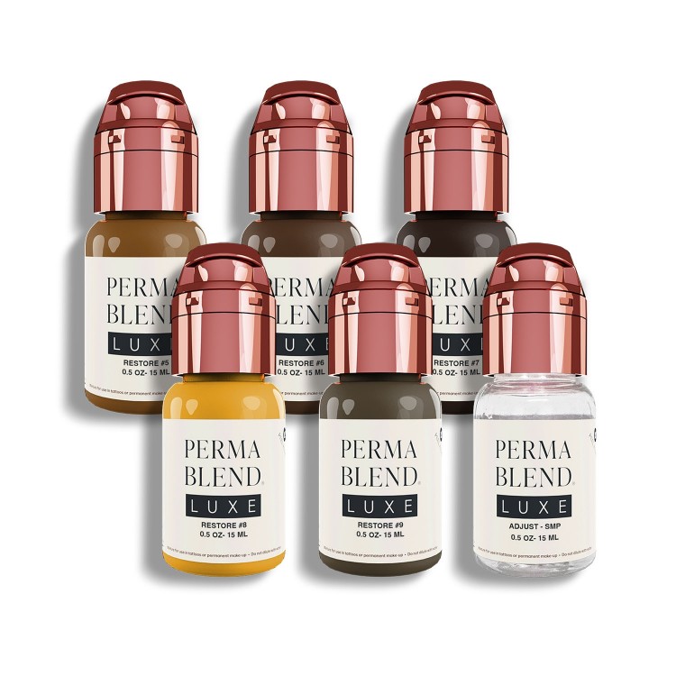 Stevey G. RESTORE Set Trico - Perma Blend Luxe - 6x15ml - Conforme REACH