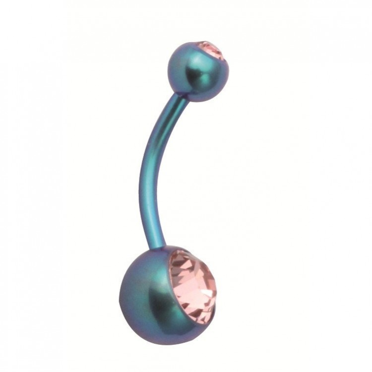 TT-TE DOUBLE JEWEL NAVEL BANANABELL TT-TE DOUBLE JEWEL NAVEL BANANABELL