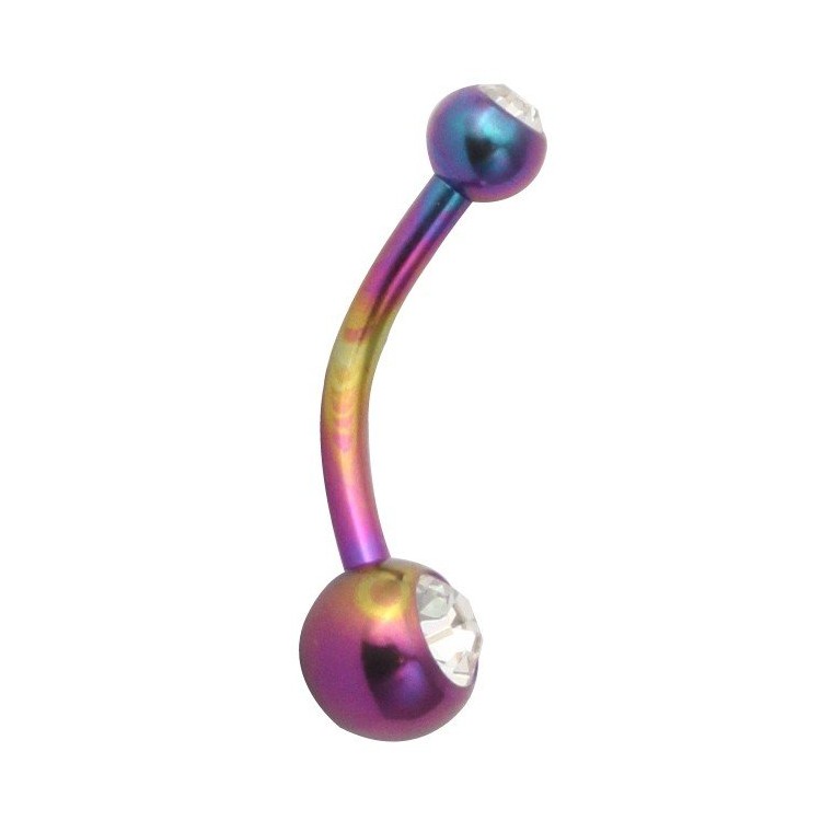 TT-RB DOUBLE JEWEL NAVEL BANANABELL TT-RB DOUBLE JEWEL NAVEL BANANABELL
