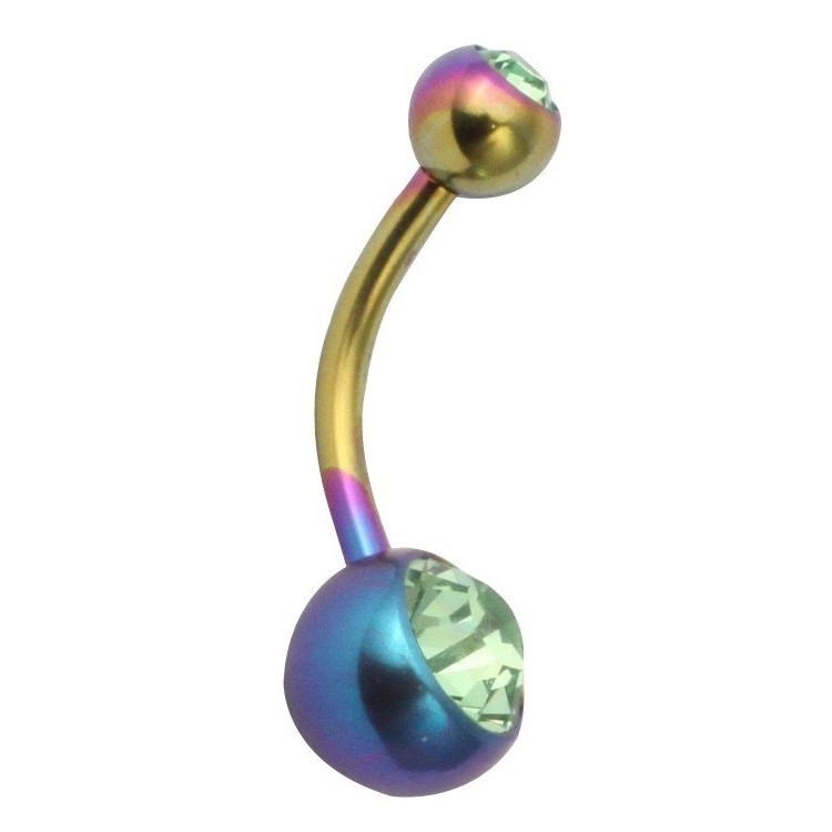 TT-RB DOUBLE JEWEL NAVEL BANANABELL TT-RB DOUBLE JEWEL NAVEL BANANABELL