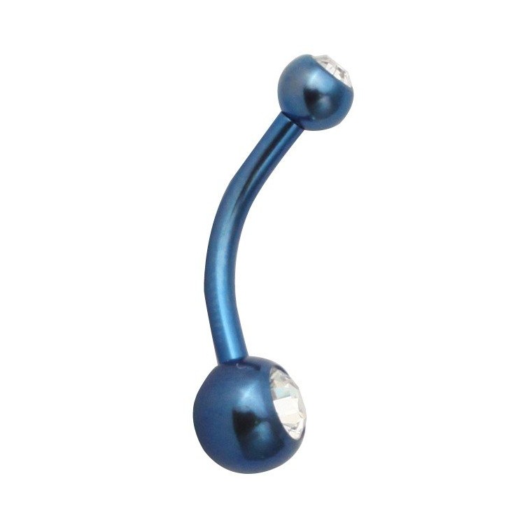 TT-DB DOUBLE JEWEL NAVEL BANANABELL TT-DB DOUBLE JEWEL NAVEL BANANABELL