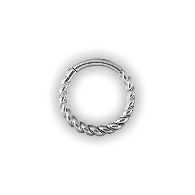 SS 316 TWISTER HINGED RING 1,2x12mm SS 316 TWISTER HINGED RING 1,2x12mm