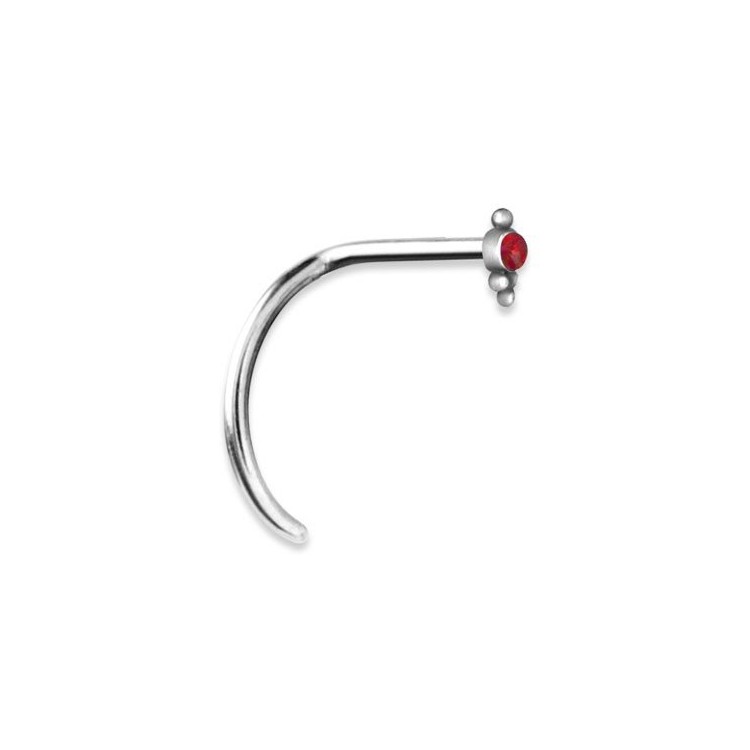 OPAL NOSESTUDS CURVED 0,8mm mod. 25 OPAL NOSESTUDS CURVED 0,8mm mod. 25