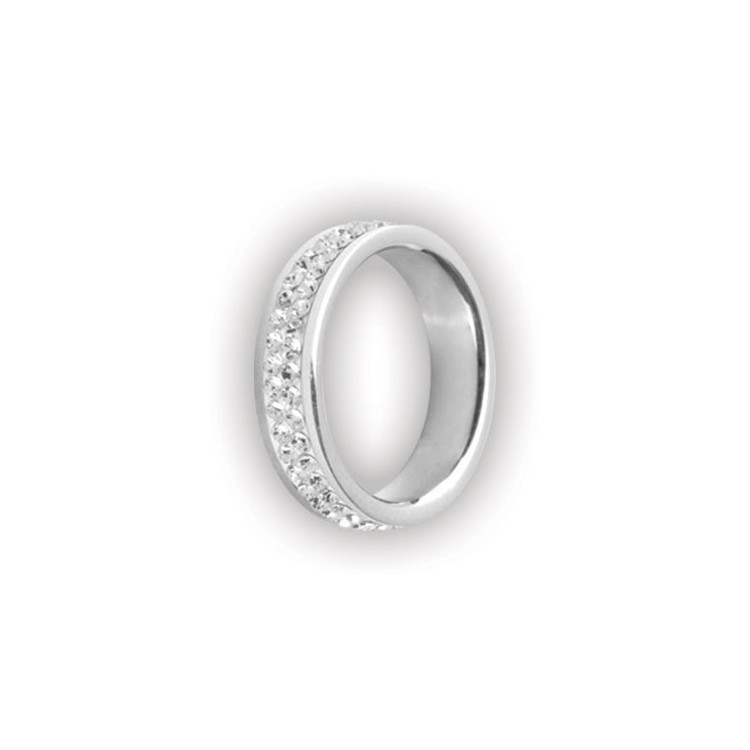 DOUBLE JEWELLED CRYSTAL RING DOUBLE JEWELLED CRYSTAL RING