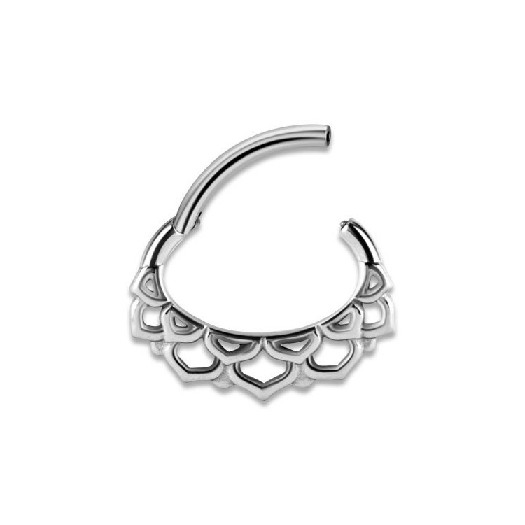 SS 316 HINGED SEPTUM & DAITH CLICKERS 1,2x6mm mod.6 SS 316 HINGED SEPTUM & DAITH CLICKERS 1,2x6mm mod.6