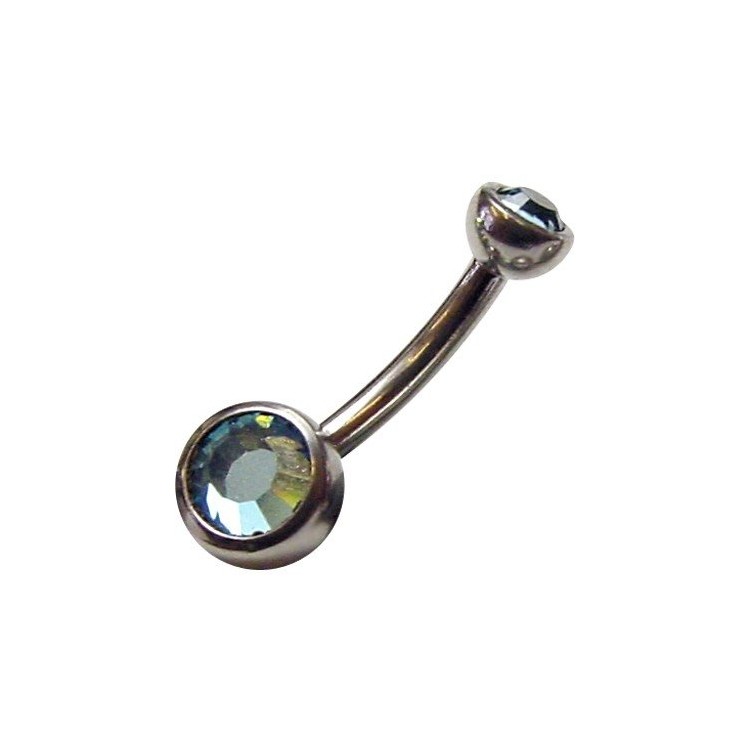 6mm Double Jewel Navel Bananabells