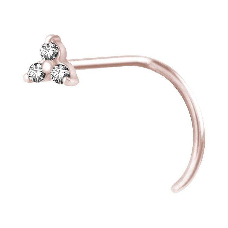 RG 316 TRINITY NOSE STUD 0,8mm sfera 2,0mm CR RG 316 TRINITY NOSE STUD 0,8mm sfera 2,0mm CR