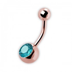 RG 316 8mm JEWEL NAVEL BARBELLS