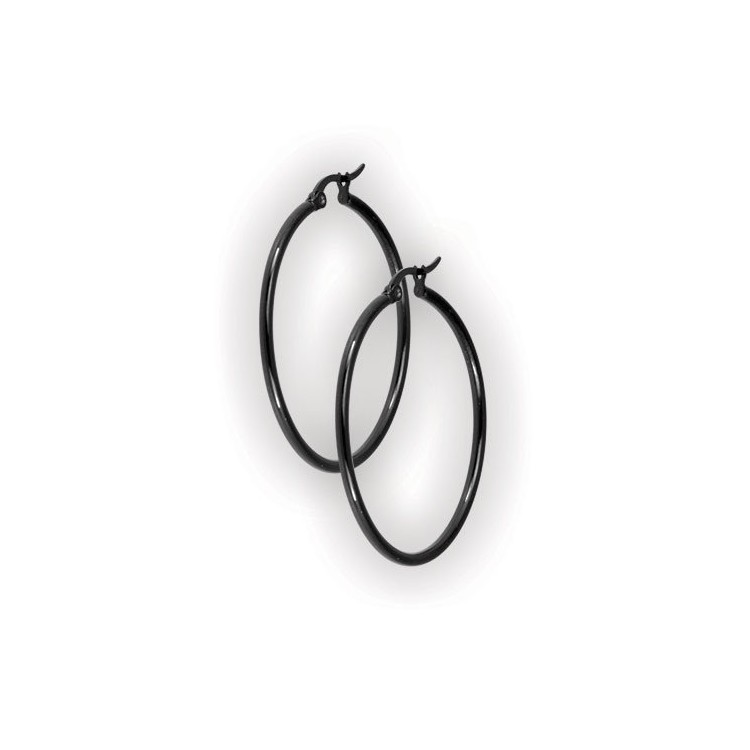 BK 316 ROUND HOOP EARRINGS (PAIR) BK 316 ROUND HOOP EARRINGS (PAIR)