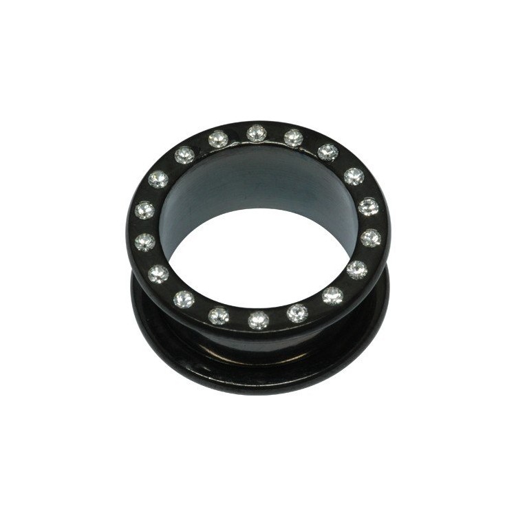 BK 316 JEWELLED FLESH TUNNELS BK 316 JEWELLED FLESH TUNNELS