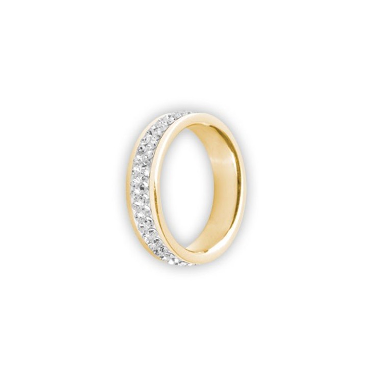 GD 316 DOUBLE JEWELLED CRYSTAL RING GD 316 DOUBLE JEWELLED CRYSTAL RING