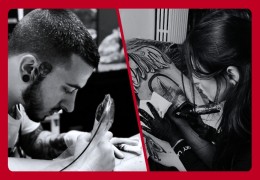 Tattoo session da Guinness: i record dei tatuatori italiani